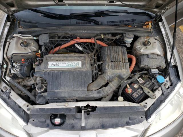 JHMES96635S017871 - 2005 HONDA CIVIC HYBR BEIGE photo 11