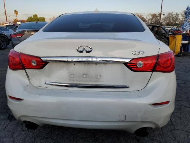 JN1EV7AP5GM302885 - 2016 INFINITI Q50 PREMIU WHITE photo 6