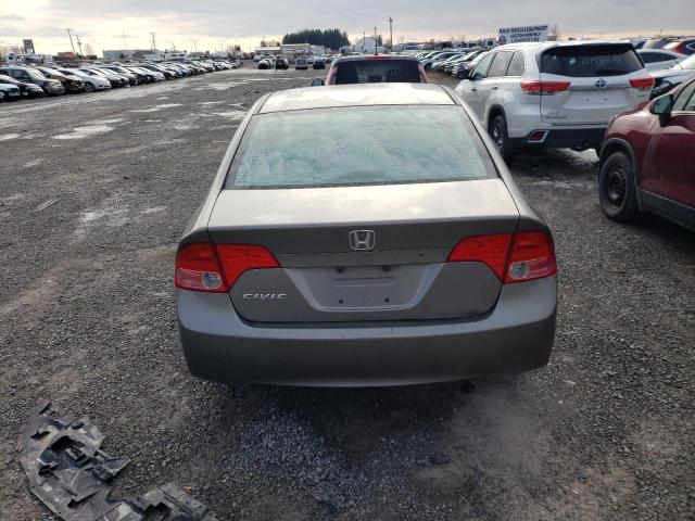 2HGFA16317H041260 - 2007 HONDA CIVIC DX GRAY photo 6