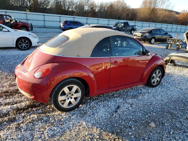 3VWRF31Y77M421567 - 2007 VOLKSWAGEN NEW BEETLE RED photo 3