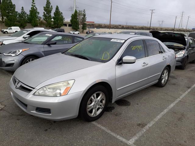 1HGCM56347A192884 - 2007 HONDA ACCORD SE SILVER photo 1