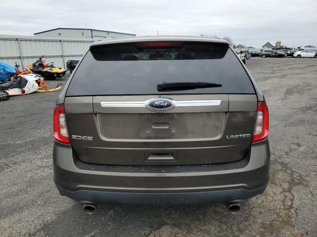 2FMDK3KC1BBA82225 - 2011 FORD EDGE LIMIT TAN photo 6