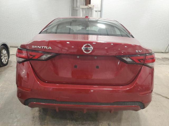 3N1AB8CV2MY282211 - 2021 NISSAN SENTRA SV RED photo 6