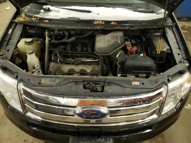 2FMDK49C68BA02387 - 2008 FORD EDGE BLACK photo 12