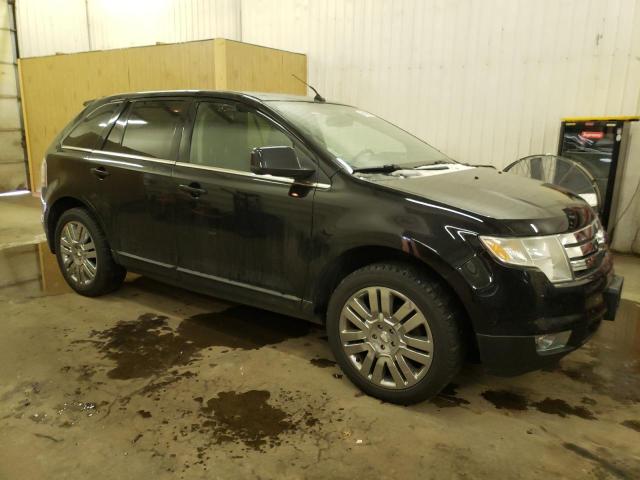 2FMDK49C68BA02387 - 2008 FORD EDGE BLACK photo 4