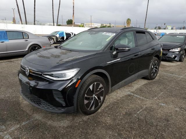 WVGTMPE2XMP040745 - 2021 VOLKSWAGEN ID.4 PRO S შავი ფოტო 1