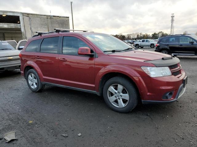 3D4PG1FGXBT543255 - 2011 DODGE JOURNEY RED photo 4