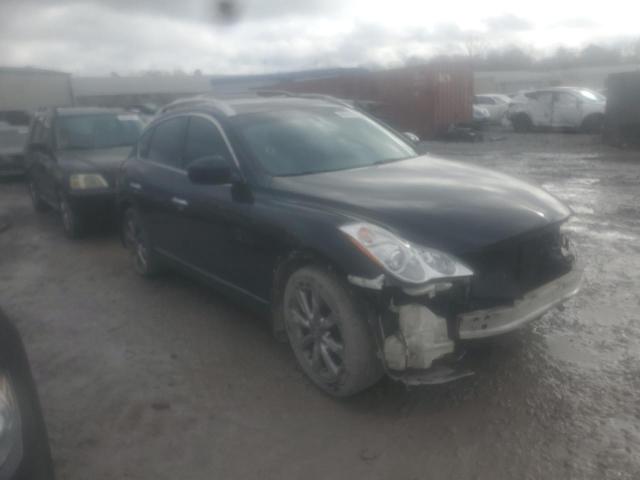 JNKAJ09E58M306906 - 2008 INFINITI EX35 BASE BLACK photo 4