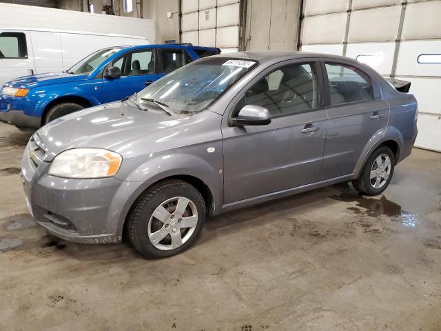 KL1TD56687B073570 - 2007 CHEVROLET AVEO BASE SILVER photo 1