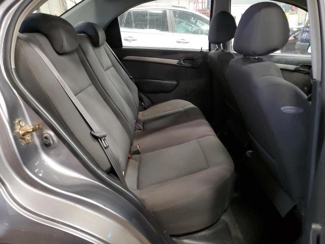 KL1TD56687B073570 - 2007 CHEVROLET AVEO BASE SILVER photo 10