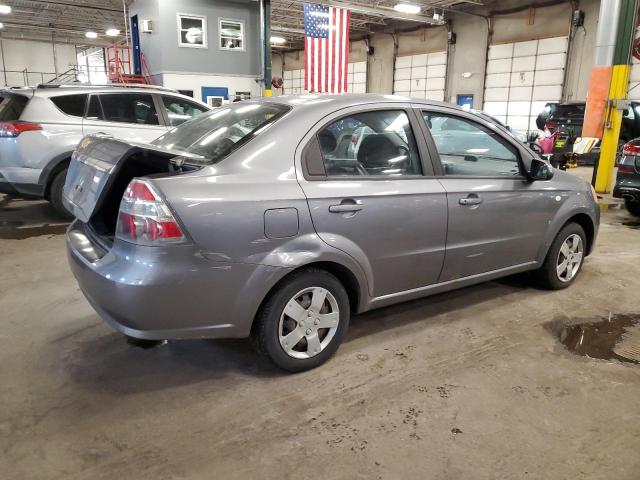 KL1TD56687B073570 - 2007 CHEVROLET AVEO BASE SILVER photo 3