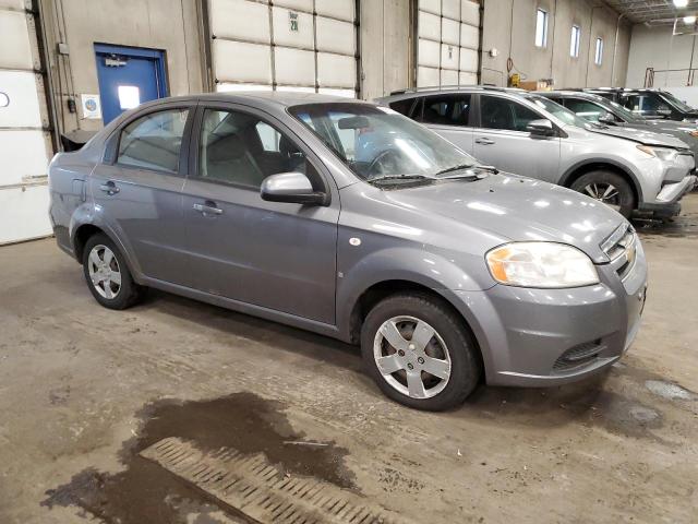 KL1TD56687B073570 - 2007 CHEVROLET AVEO BASE SILVER photo 4