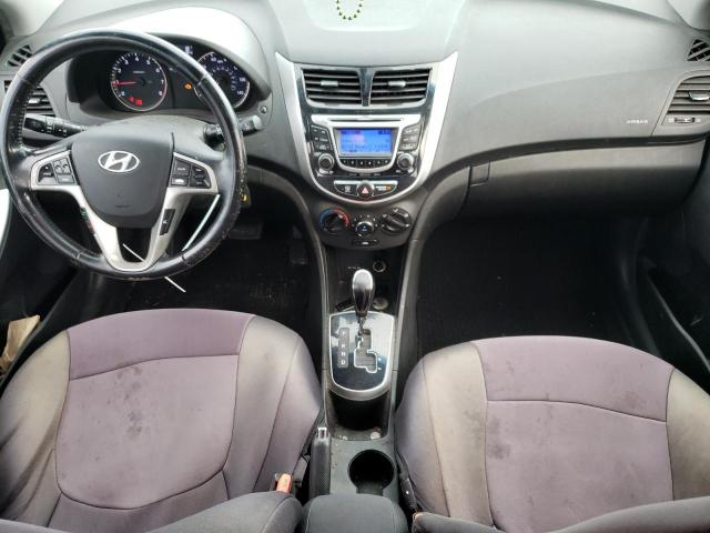 KMHCU5AEXDU140222 - 2013 HYUNDAI ACCENT GRAY photo 8