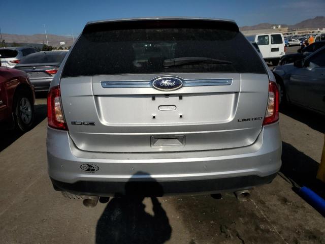 2FMDK3KC5EBA10173 - 2014 FORD EDGE LIMIT SILVER photo 6