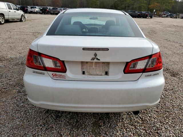 4A32B2FF2BE024152 - 2011 MITSUBISHI GALANT FE WHITE photo 6