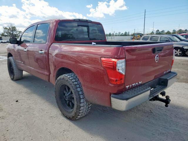 1N6AA1EJ2JN521506 - 2018 NISSAN TITAN S RED photo 3