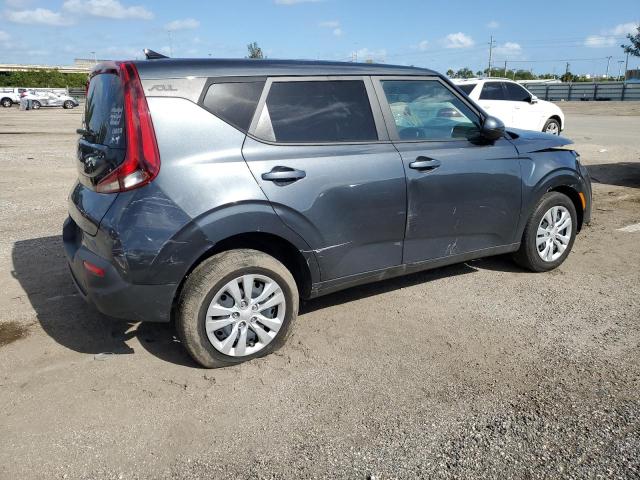 KNDJ23AU4N7821313 - 2022 KIA SOUL LX GRAY photo 3