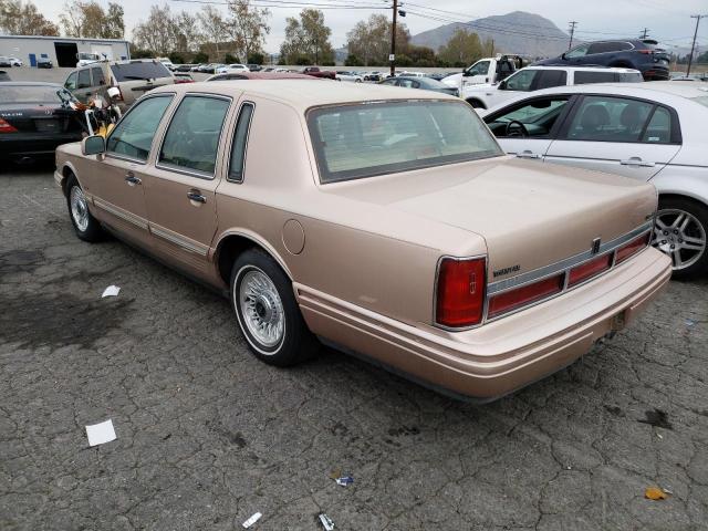 1LNLM81W4TY624730 - 1996 LINCOLN TOWN CAR E BEIGE photo 2