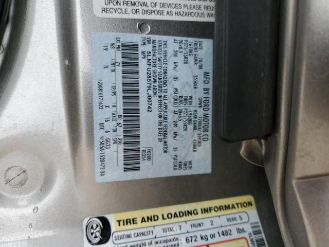 5LMFU28579LJ00742 - 2009 LINCOLN NAVIGATOR 银色 照片 13