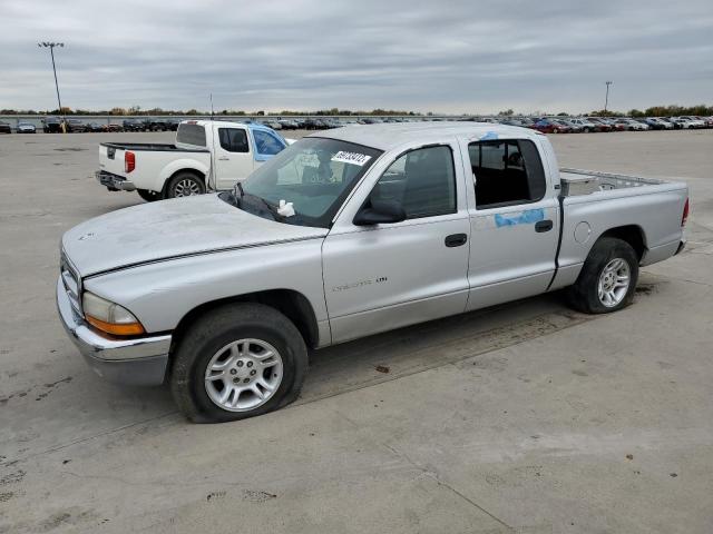 1B7GL2AN51S138912 - 2001 DODGE DAKOTA QUA SILVER photo 1