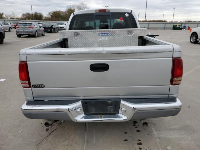 1B7GL2AN51S138912 - 2001 DODGE DAKOTA QUA SILVER photo 6