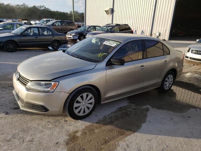 3VW2K7AJ3DM300084 - 2013 VOLKSWAGEN JETTA BASE 米色 照片 1