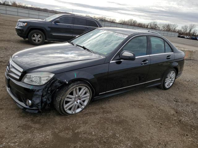 WDDGF81X98F186689 - 2008 MERCEDES-BENZ C 300 4MAT BLACK photo 1