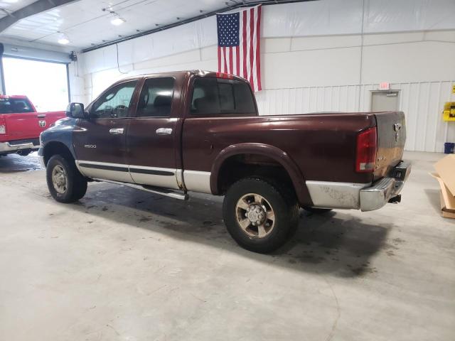 3D7KS28C55G779420 - 2005 DODGE RAM 2500 S BROWN photo 2