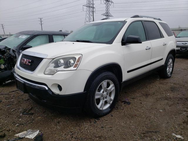 1GKLRKED4AJ191710 - 2010 GMC ACADIA WHITE photo 1