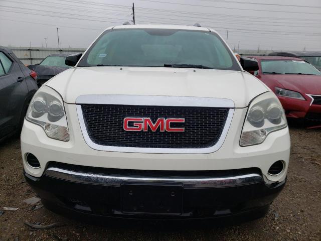 1GKLRKED4AJ191710 - 2010 GMC ACADIA WHITE photo 5