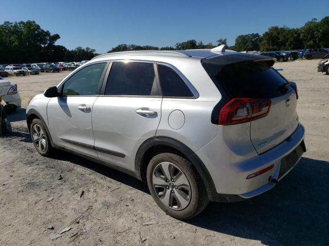 KNDCB3LC4J5210491 - 2018 KIA NIRO FE SILVER photo 2