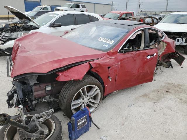 5YJSA1E11GF122195 - 2016 TESLA MODEL S Rojo foto 1