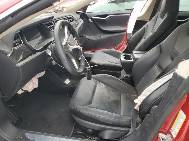 5YJSA1E11GF122195 - 2016 TESLA MODEL S Rojo foto 7