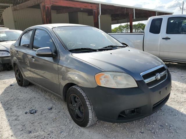 KL1TD5DE5AB117736 - 2010 CHEVROLET AVEO LS 银色 照片 4