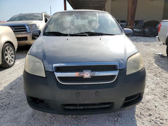 KL1TD5DE5AB117736 - 2010 CHEVROLET AVEO LS 银色 照片 5