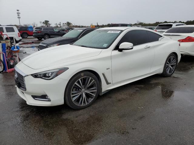 JN1EV7EL3JM391192 - 2018 INFINITI Q60 LUXE 3 WHITE photo 1