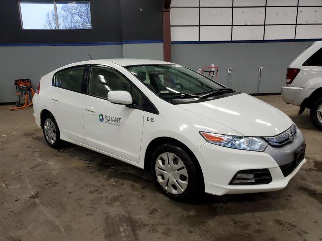 JHMZE2H30ES001842 - 2014 HONDA INSIGHT WHITE photo 4