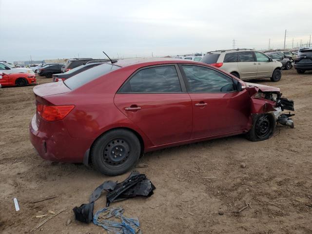 KNAFU4A25A5244024 - 2010 KIA FORTE EX RED photo 3