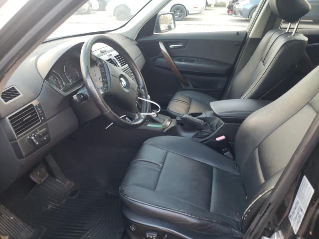 WBXPA93416WD32250 - 2006 BMW X3 BLACK photo 7