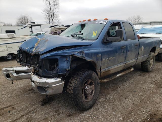 1D7KS28D36J193159 - 2006 DODGE RAM 2500 S Mavi foto 1
