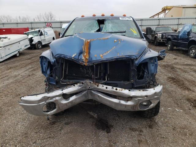 1D7KS28D36J193159 - 2006 DODGE RAM 2500 S BLUE photo 5