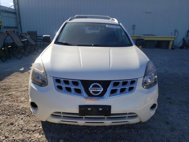 JN8AS5MV7FW253926 - 2015 NISSAN ROGUE SELE WHITE photo 5