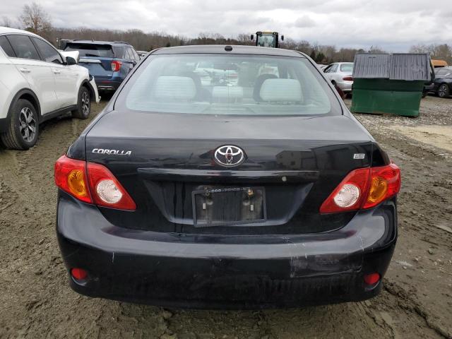 2T1BU4EE5AC****** - 2010 TOYOTA CAROLLA BLACK photo 6