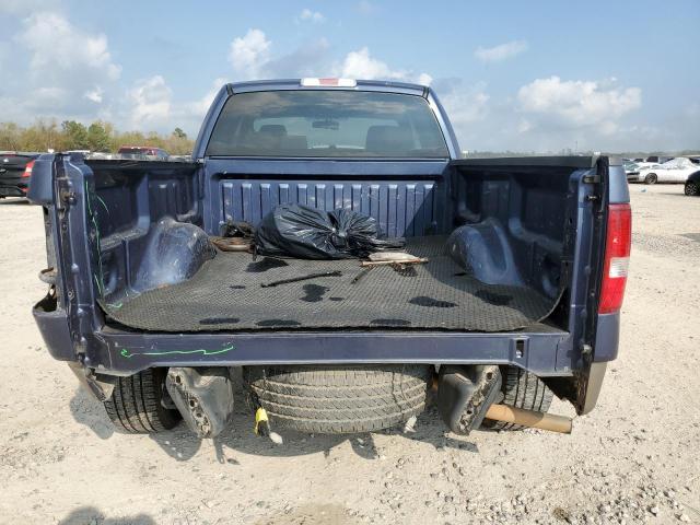 1FTPX12576NA26793 - 2006 FORD F150 BLUE photo 6