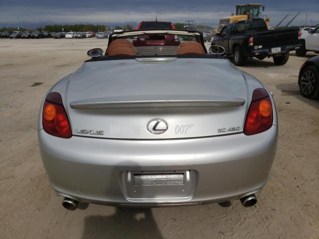 JTHFN48Y320029765 - 2002 LEXUS SC 430 SILVER photo 6