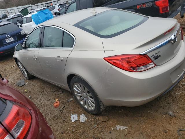 2G4GR5EKXC9149887 - 2012 BUICK REGAL BEIGE photo 2