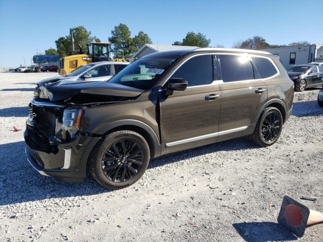 5XYP5DHC8LG065554 - 2020 KIA TELLURIDE BROWN photo 1