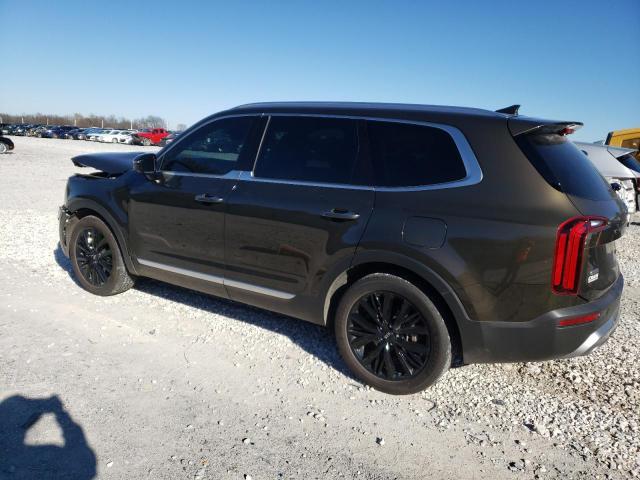 5XYP5DHC8LG065554 - 2020 KIA TELLURIDE BROWN photo 2