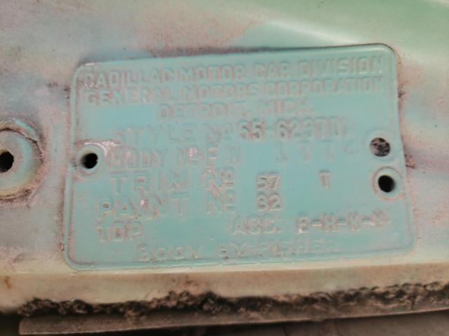 556207907 - 1955 CADILLAC COUPE DEVI TURQUOISE photo 12