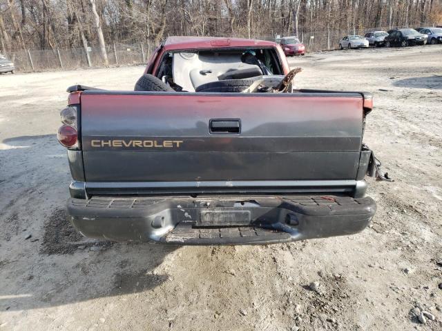 1GCCS19W918175970 - 2001 CHEVROLET S TRUCK S1 RED photo 6